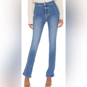 We The Free Cross My Heart Slim Straight in Burnin Blue, Size 30